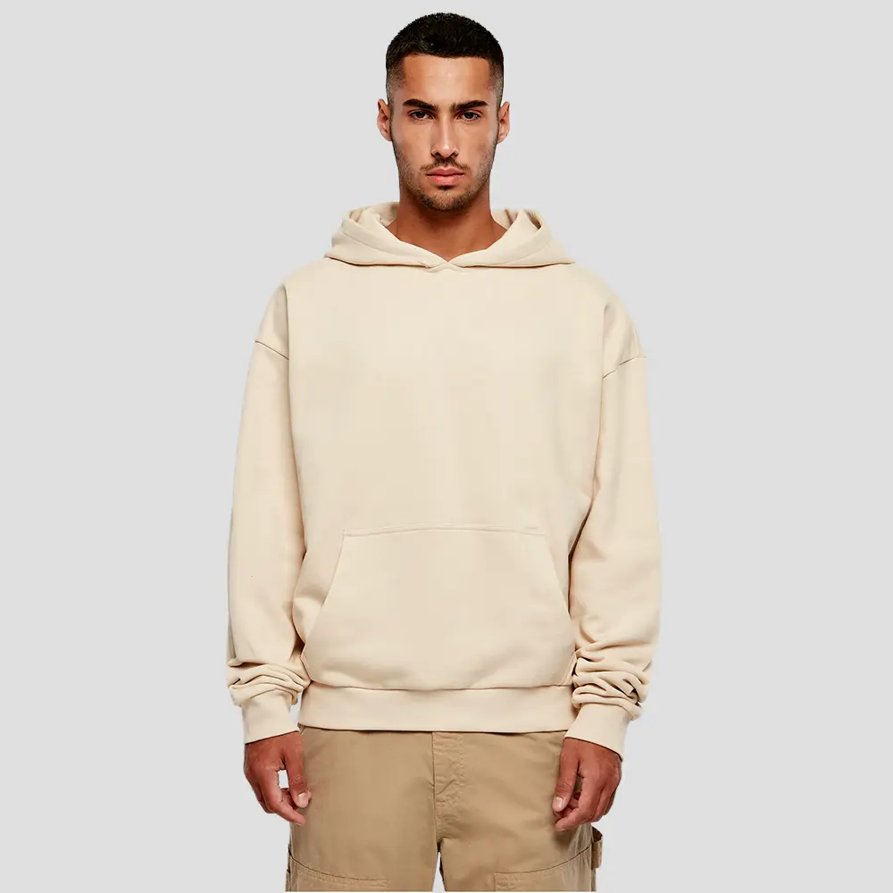 Cotton Box Hoody sand